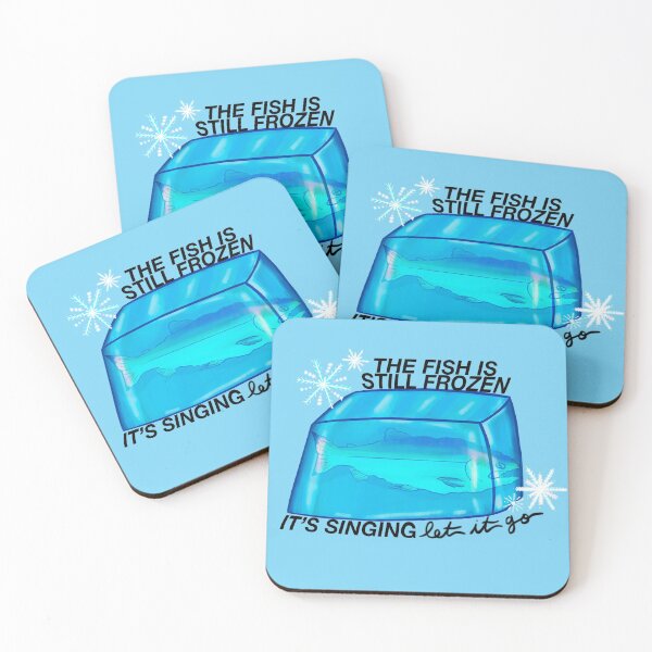 Item preview, The fish is still frozen it’s singing let it go designed and sold by Keeping Art Heavenly.