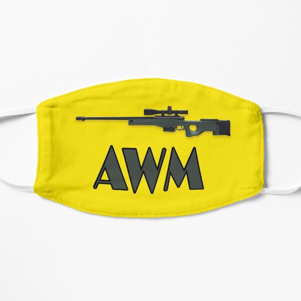Awm gun free fire Masque sans plis