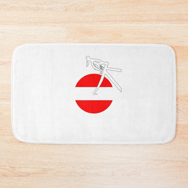 Item preview, Road Bicycle Austrian Flag designed and sold by RabeDesigns.