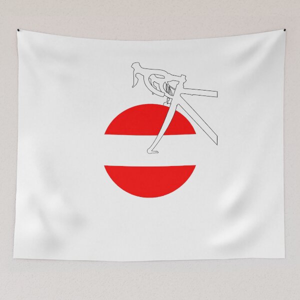 Item preview, Road Bicycle Austrian Flag designed and sold by RabeDesigns.