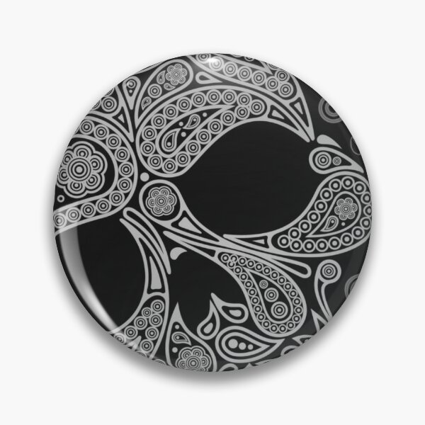 Item preview, Paisley Skull  designed and sold by Naomi80.
