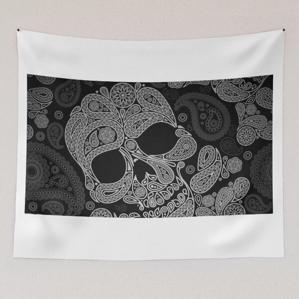 Item preview, Paisley Skull  designed and sold by Naomi80.