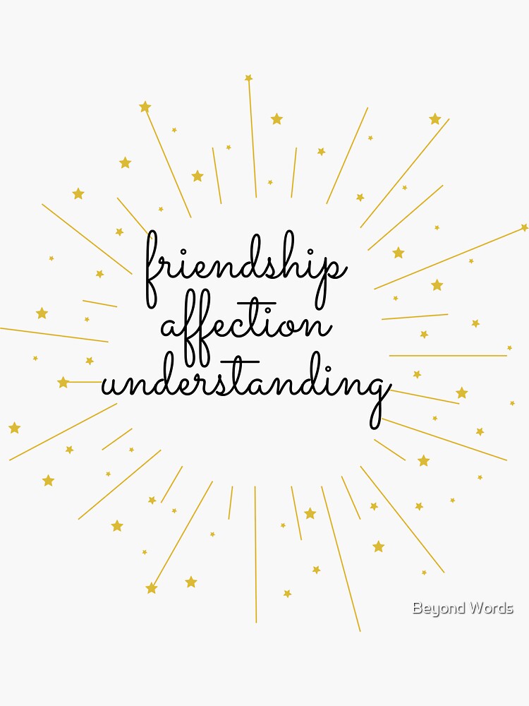 friendship-synonyms-sticker-for-sale-by-beyondthequote-redbubble