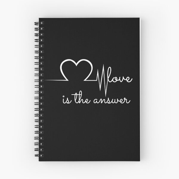 Item preview, Love is always the answer heartbeat designed and sold by Beyond Words.