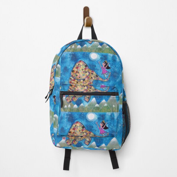 Item preview, Missy and Elephant fly to the Moon designed and sold by Melissa Underwood.