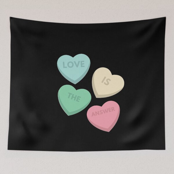 Item preview, Love is always the answer sweets designed and sold by Beyond Words.