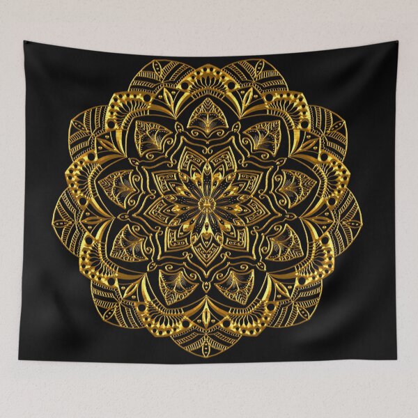 Item preview, Majestic Goldy Mandala designed and sold by CassyColor.