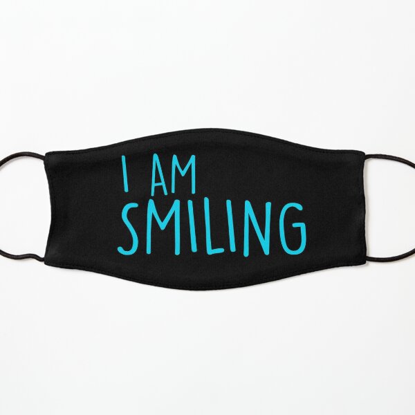 Funny Smile Kids Masks Redbubble - nobody not a single block blursed roblox images