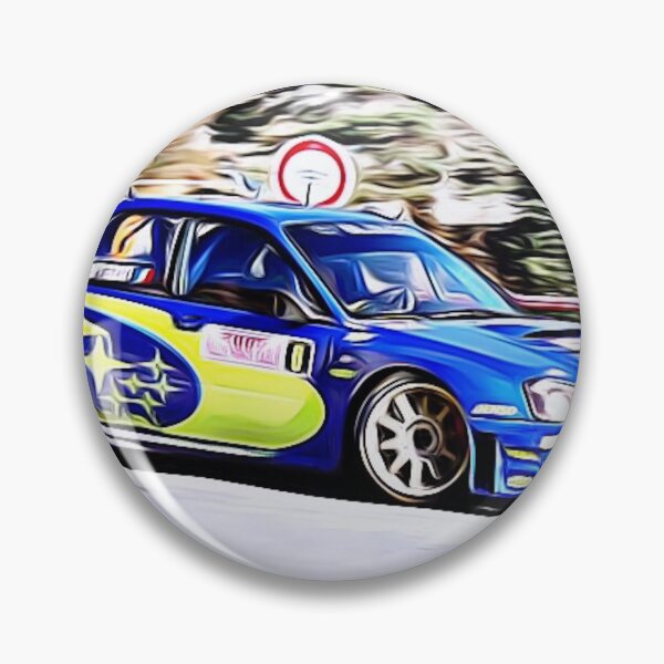 Item preview, Póster del Subaru Impreza en el Rally de Montecarlo 2004 - Arte de leyendas del WRC designed and sold by Road To Track.
