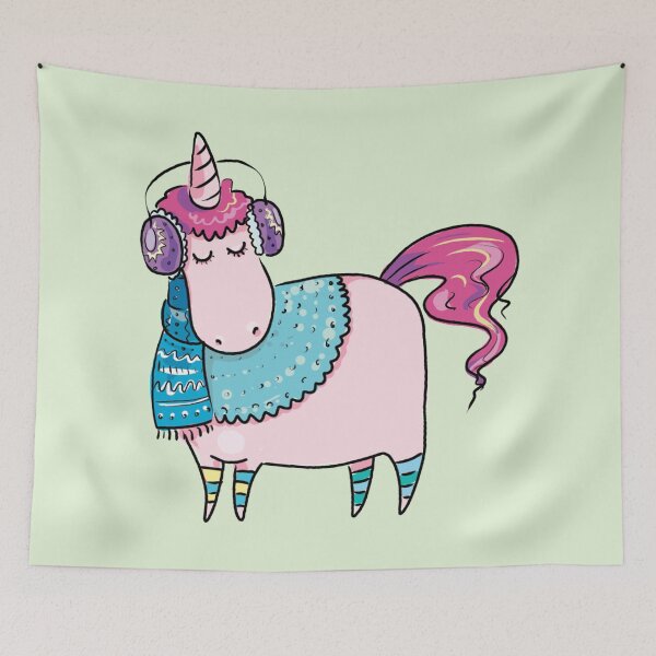 Item preview, Snuggly Unicorn designed and sold by Dreamflight.
