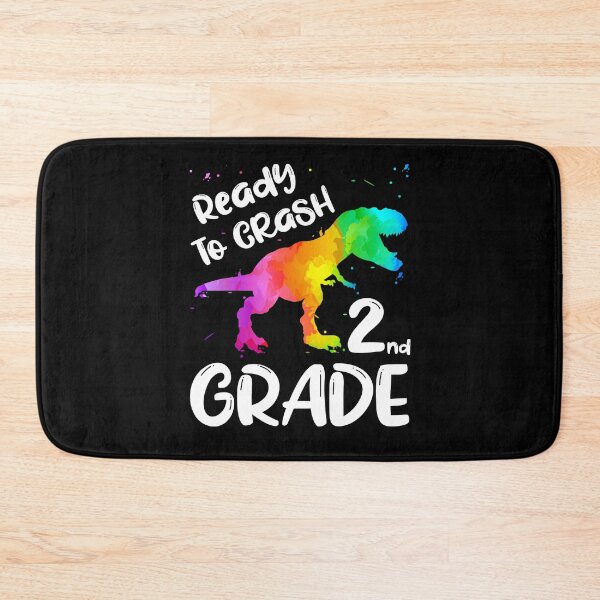 Item preview, 2nd Grade Dinosaur Ready To Crash designed and sold by ZNOVANNA.