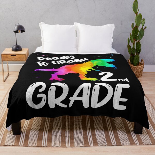 Item preview, 2nd Grade Dinosaur Ready To Crash designed and sold by ZNOVANNA.