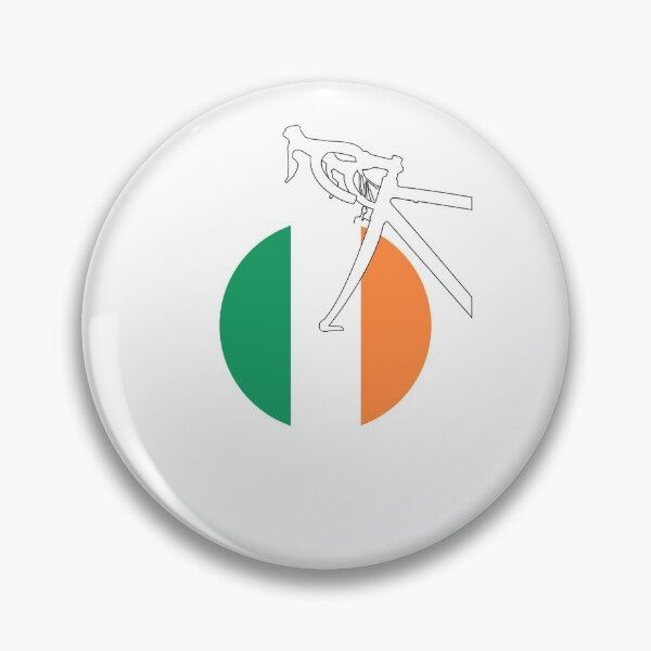Item preview, Road Bicycle Irish Flag designed and sold by RabeDesigns.