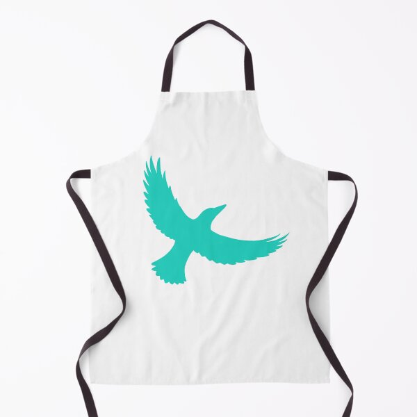 Item preview, Magpie Flight – Turquoise on White designed and sold by ImperfectLife.