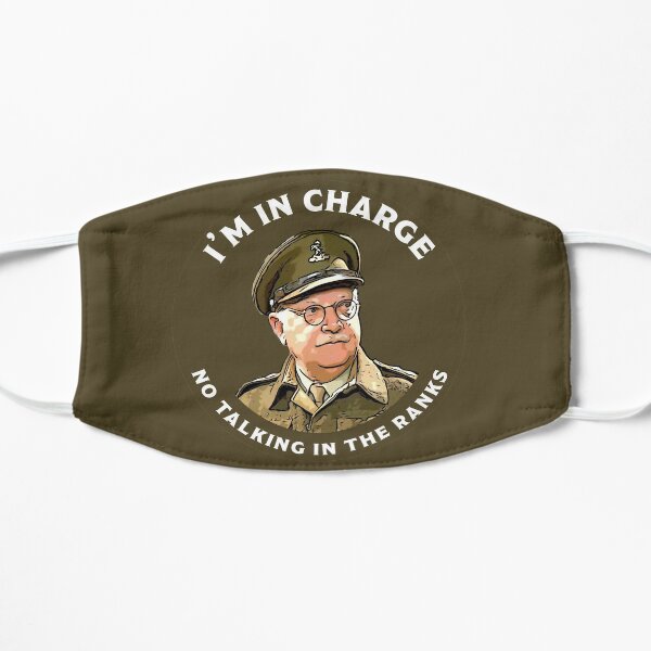 Dad's Army - Captain Mainwaring - British Nostalgia - Dad's Army tshirts - Comedy Classic Gifts Mask