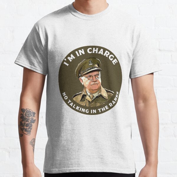 Dad's Army - Captain Mainwaring - British Nostalgia - Dad's Army tshirts - Comedy Classic Gifts Classic T-Shirt