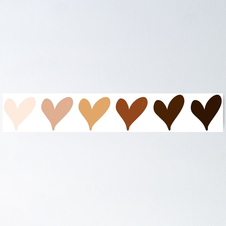 Black Lives Matter Hearts Emoji Sticker