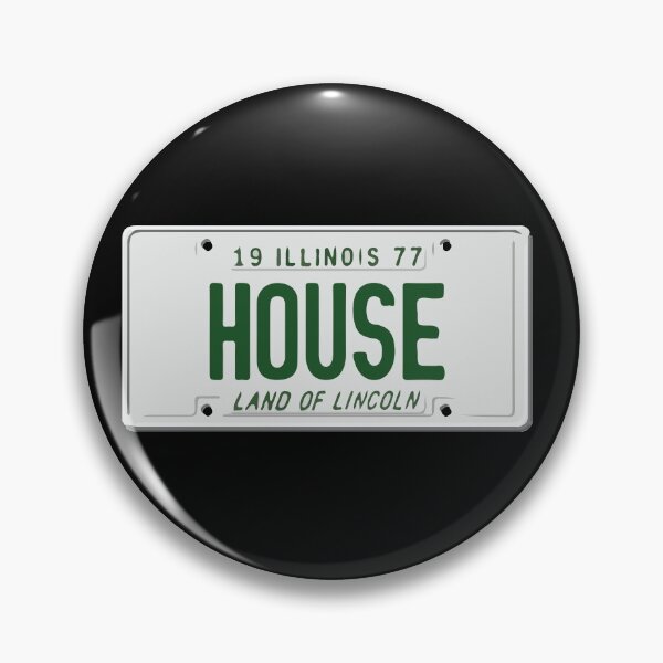 Item preview, House Lic Plate designed and sold by HSOC.