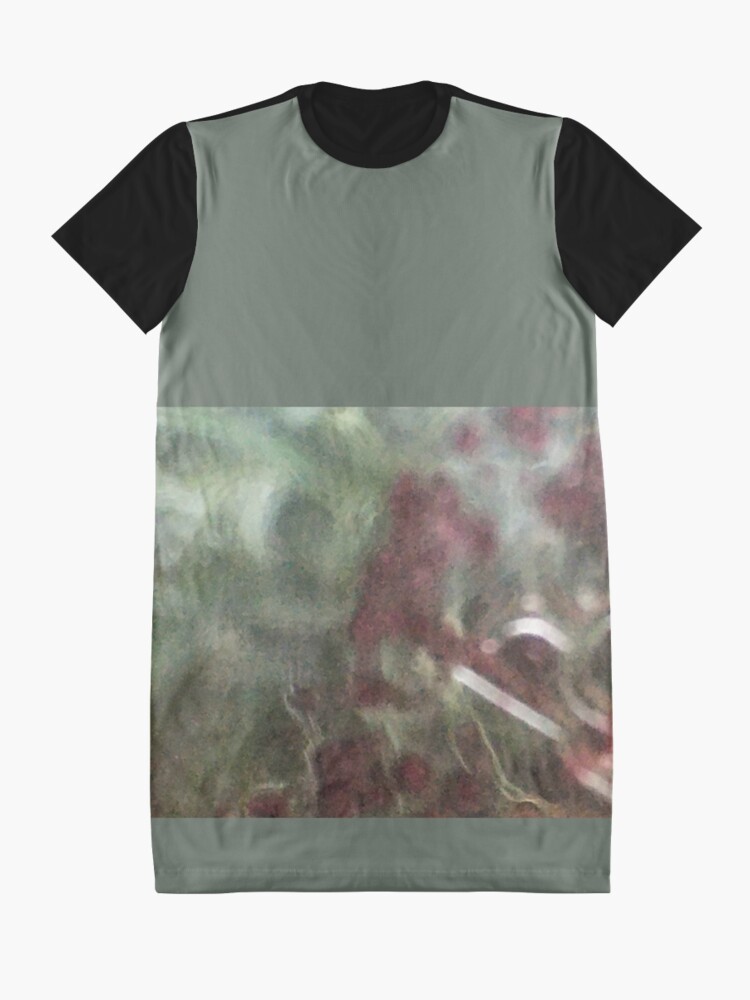 Alternate view of merging patterns Graphic T-Shirt Dress