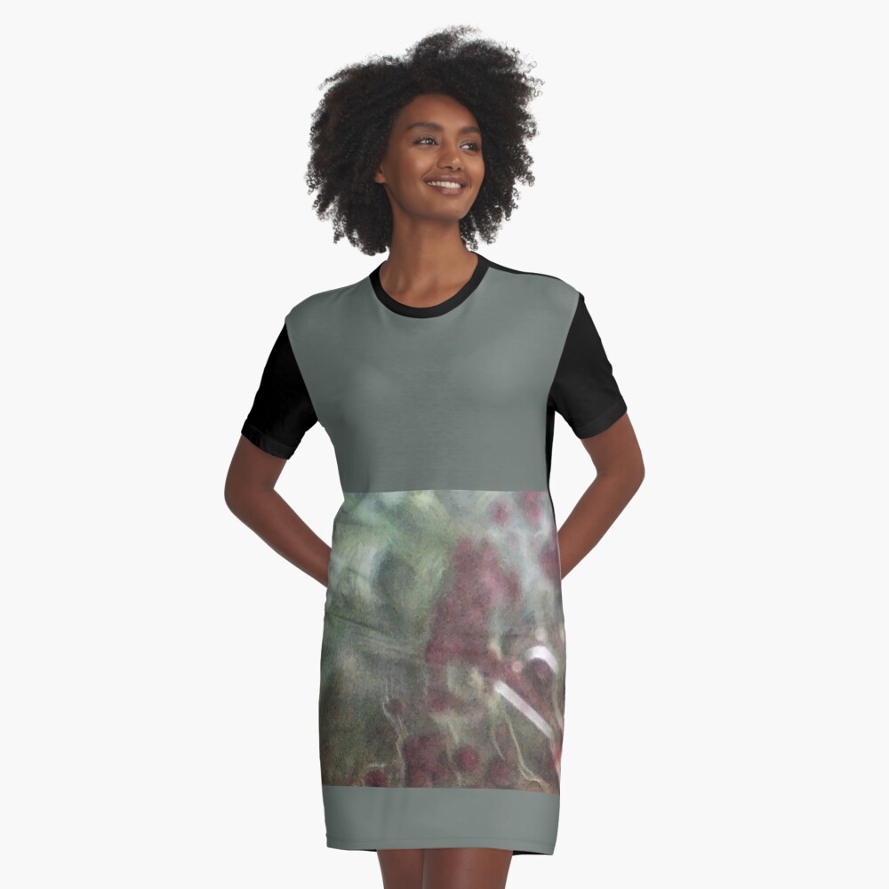 merging patterns Graphic T-Shirt Dress