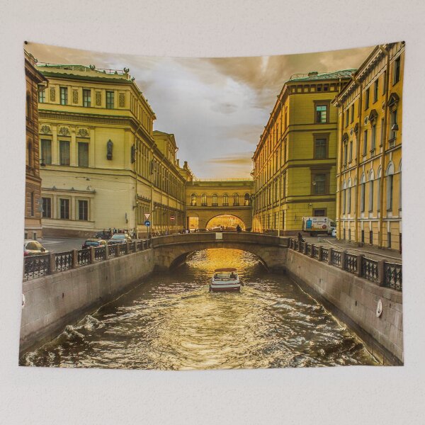 Item preview, Swan Canal in St. Petersburg designed and sold by Svetlana Korneliuk.