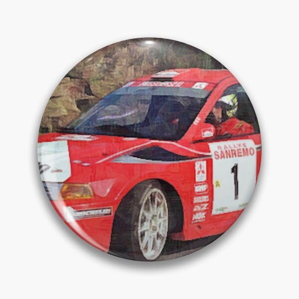 Item preview, Mitsubishi Lancer Evo 6 1999 Tommi Mäkinen WRC Rally Poster designed and sold by Road To Track.