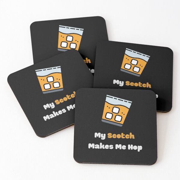 Item preview, My Scotch Makes Me Hop - Word Pun, Scotch Day, Quotes designed and sold by Rohit Mane.