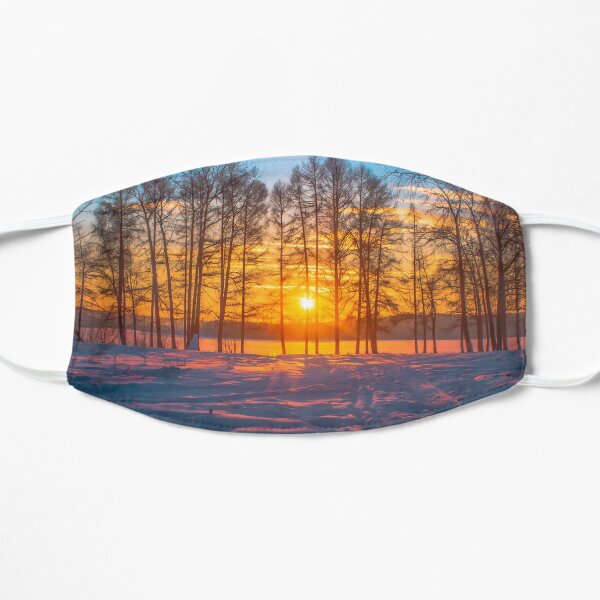 Winter sunset Mask