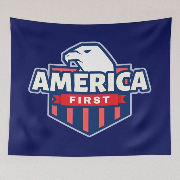 Item preview, America First Patriotic Eagle designed and sold by DesignTribe.