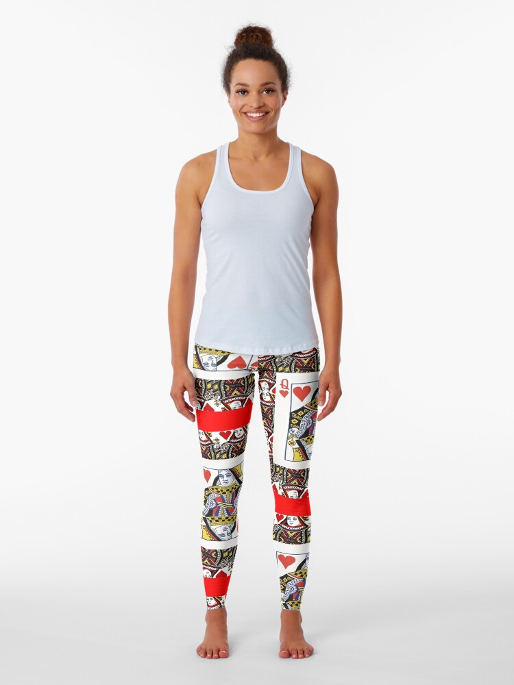 Red Heart Queen Leggings