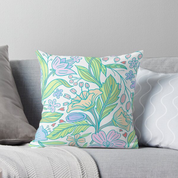 Item preview, Blue filigree floral repetitive pattern designed and sold by TheRealFG.