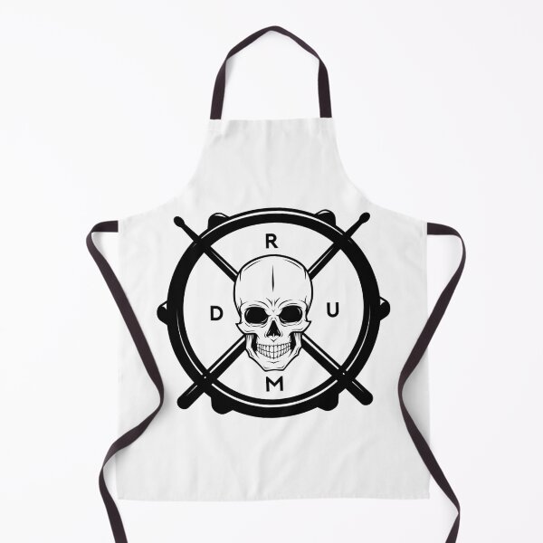 Item preview, Skull With Drumsticks Drummer Drum  designed and sold by playloud.