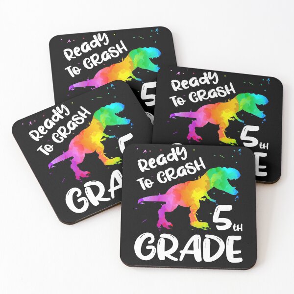 Item preview, Ready To Crash 5th Grade Dinosaur T-REX designed and sold by ZNOVANNA.