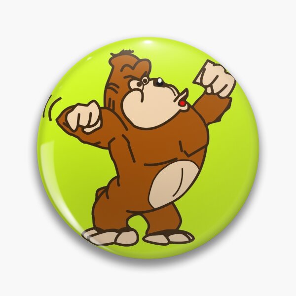 Item preview, Angry brown colored gorilla designed and sold by saketsinghal1.