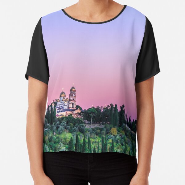 New Athos, Abkhazia Chiffon Top