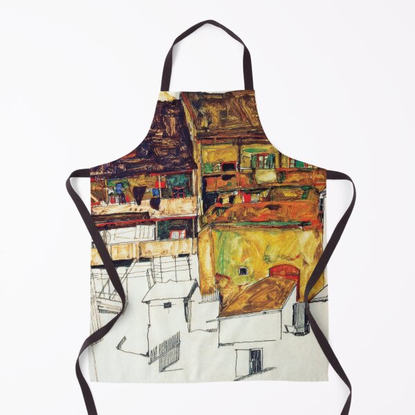 Item preview, Egon Schiele - Old houses in Krumau 1914 designed and sold by DejaVuStudio.