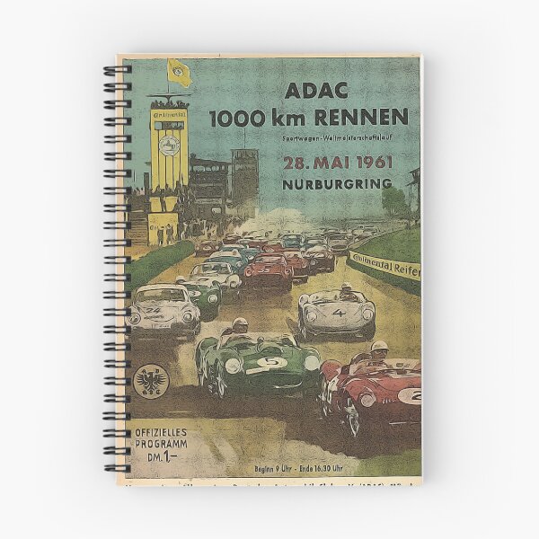 Item preview, 1000 Kilometer Race Germany Poster – Classic Endurance Racing Art designed and sold by Road To Track.