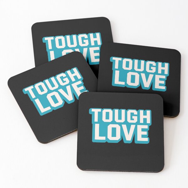 Item preview, Tough Love - Retro Blue designed and sold by WPahat.