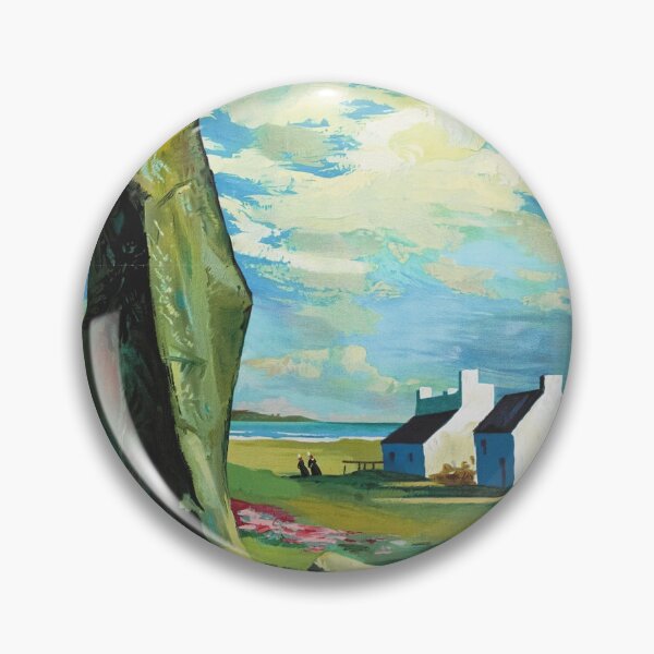 Item preview, Vintage french poster - Bretagne designed and sold by DejaVuStudio.