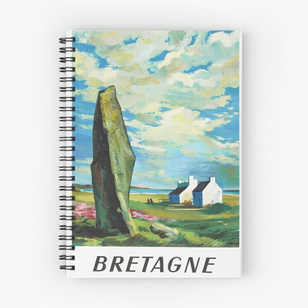 Item preview, Vintage french poster - Bretagne designed and sold by DejaVuStudio.
