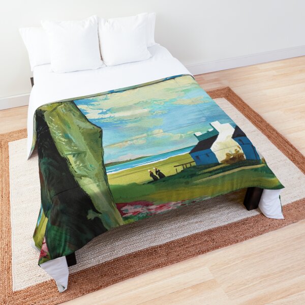 Vintage french poster - Bretagne Comforter