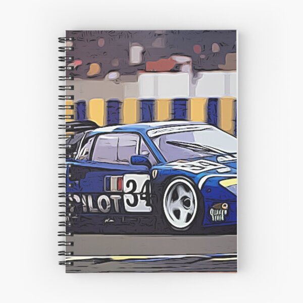 Item preview, Ferrari F40 Le Mans Painting Poster – Iconic Endurance Racing Art designed and sold by Road To Track.