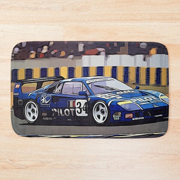 Item preview, Ferrari F40 Le Mans Painting Poster – Iconic Endurance Racing Art designed and sold by Road To Track.