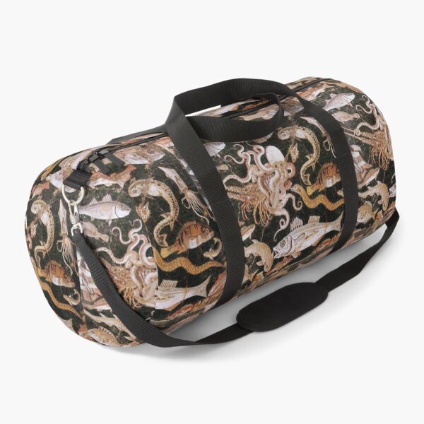 Item preview, POMPEII COLLECTION / ANTIQUE OCEAN - SEA LIFE SCENE,OCTOPUS AND FISHES designed and sold by BulganLumini.