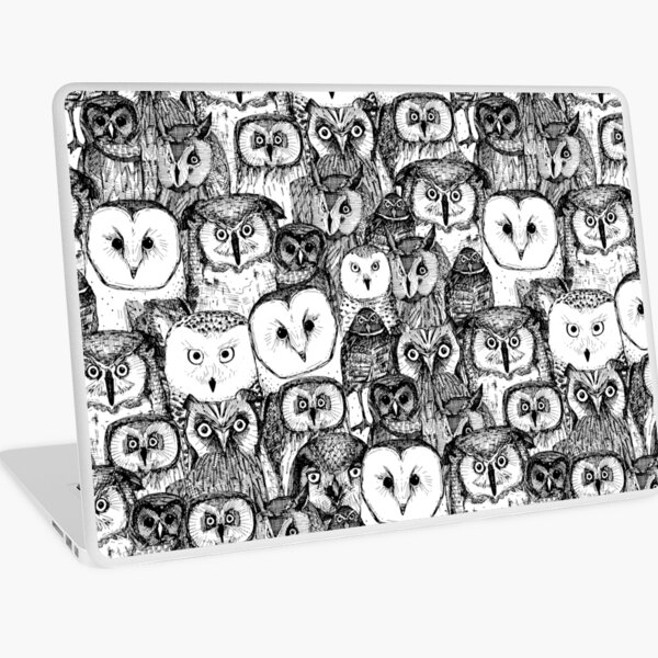 Item preview, just owls black white designed and sold by scrummy.