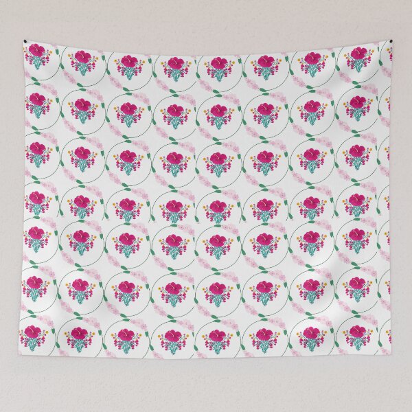 Item preview,  floral bright flower design designed and sold by wootee-designer.