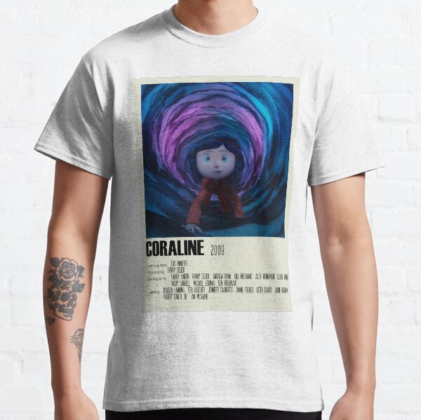 Coraline Alternative Poster Art Movie Large (1) Classic T-Shirt