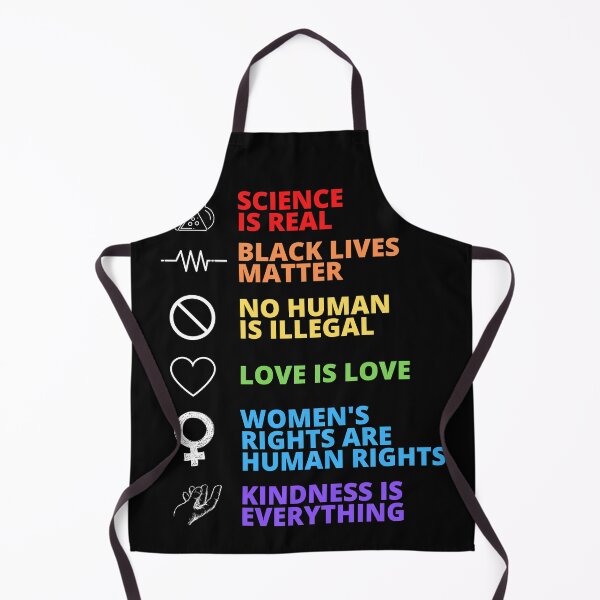 Item preview, Science is real, no human is illegal, black lives matter, love is love, and womens rights are human rights, Kindness is everything designed and sold by ornamio.