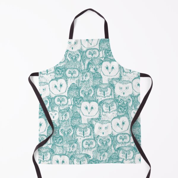 Item preview, just owls teal blue designed and sold by scrummy.