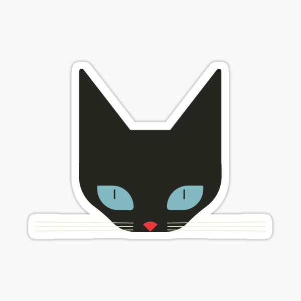 Item preview, Black cat designed and sold by Marco Recuero.